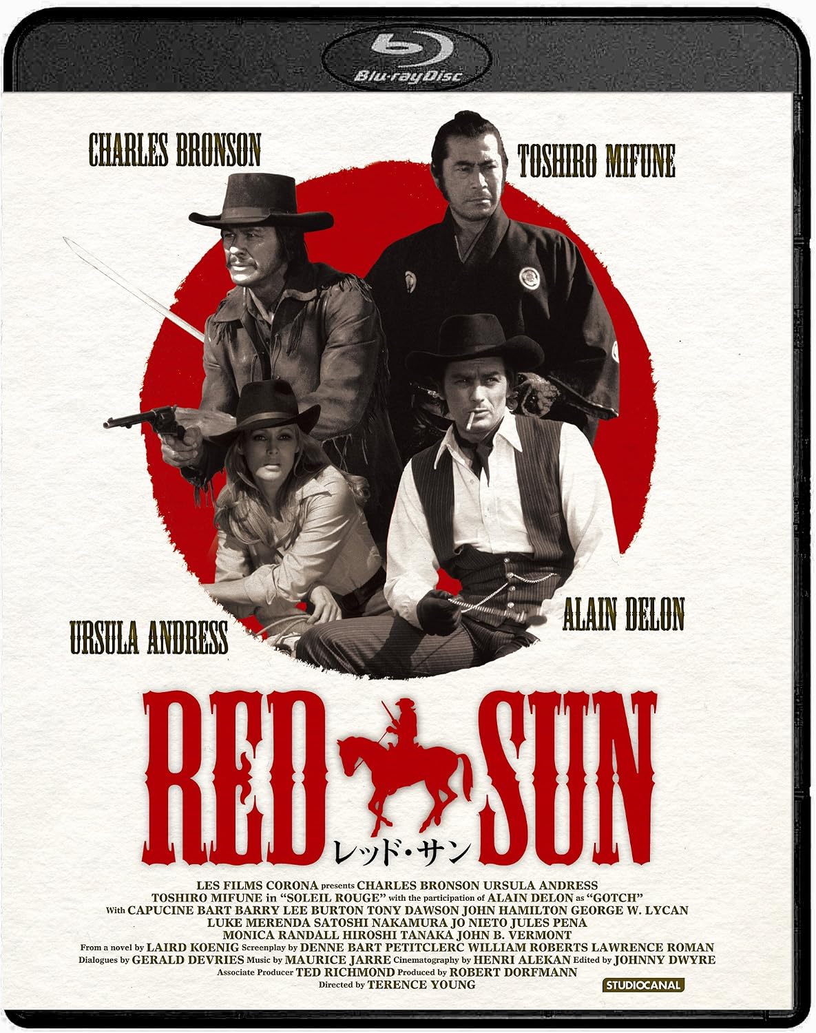 Detalle de レッド・サン Blu-ray|三船敏郎・チャールズ・ブロンソン・アラン・ドロン共演の西部劇