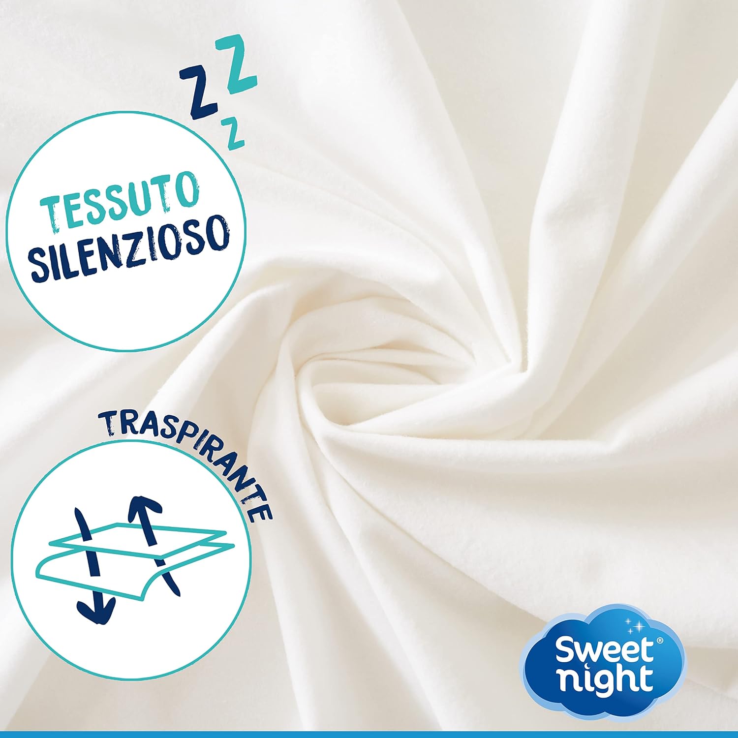 Detalle 2 de SWEET NIGHT Coprimaterasso 180x200 cm