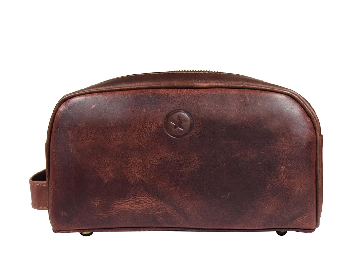 Thumbnail 6 de Aaron Leather Goods Leather Toiletry Bag, 10-Inch