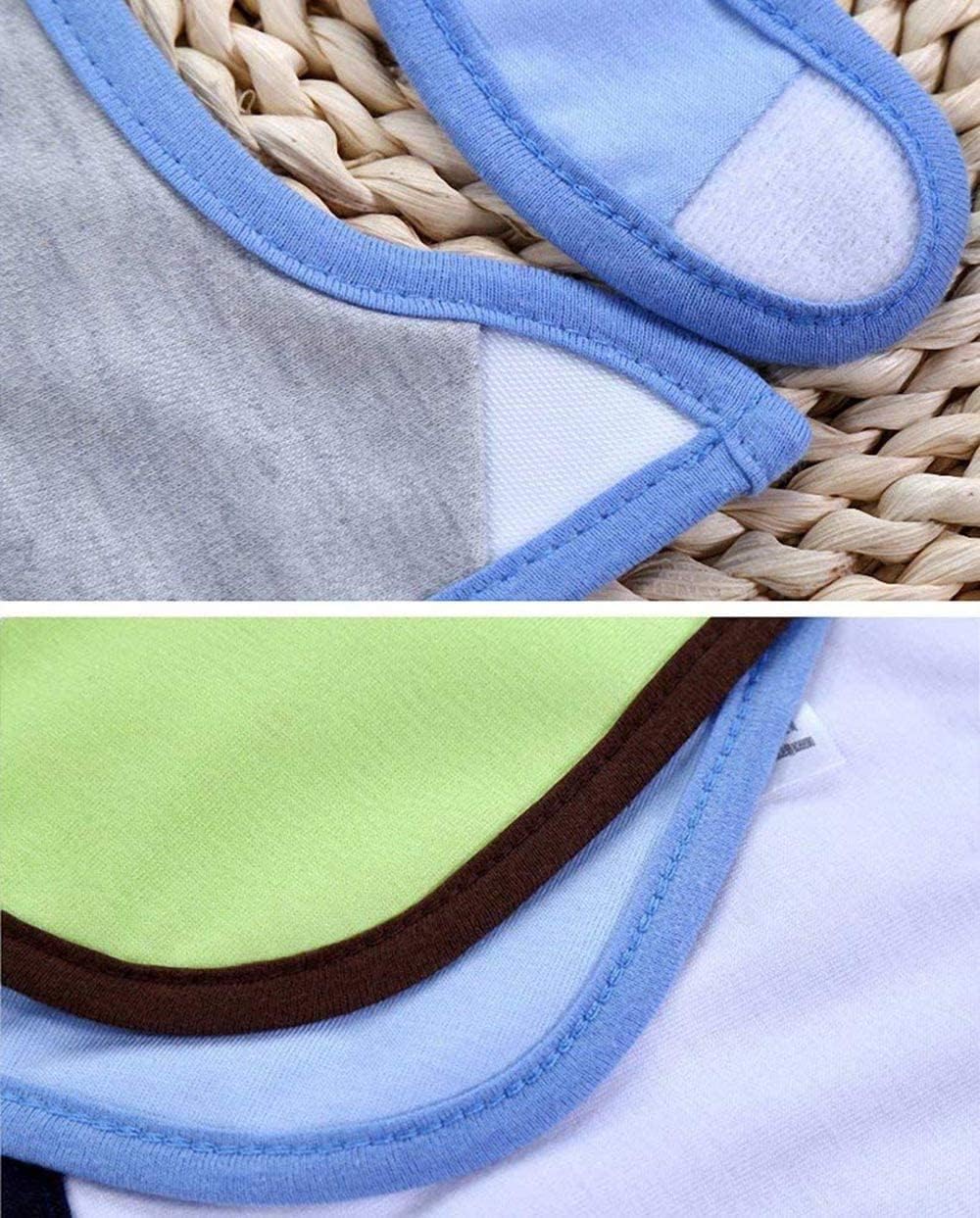 Thumbnail 2 de SLOSH Baby Lätzchen-Set (6 Stück) wasserdicht mit Klettverschluss für 3–24 Monate