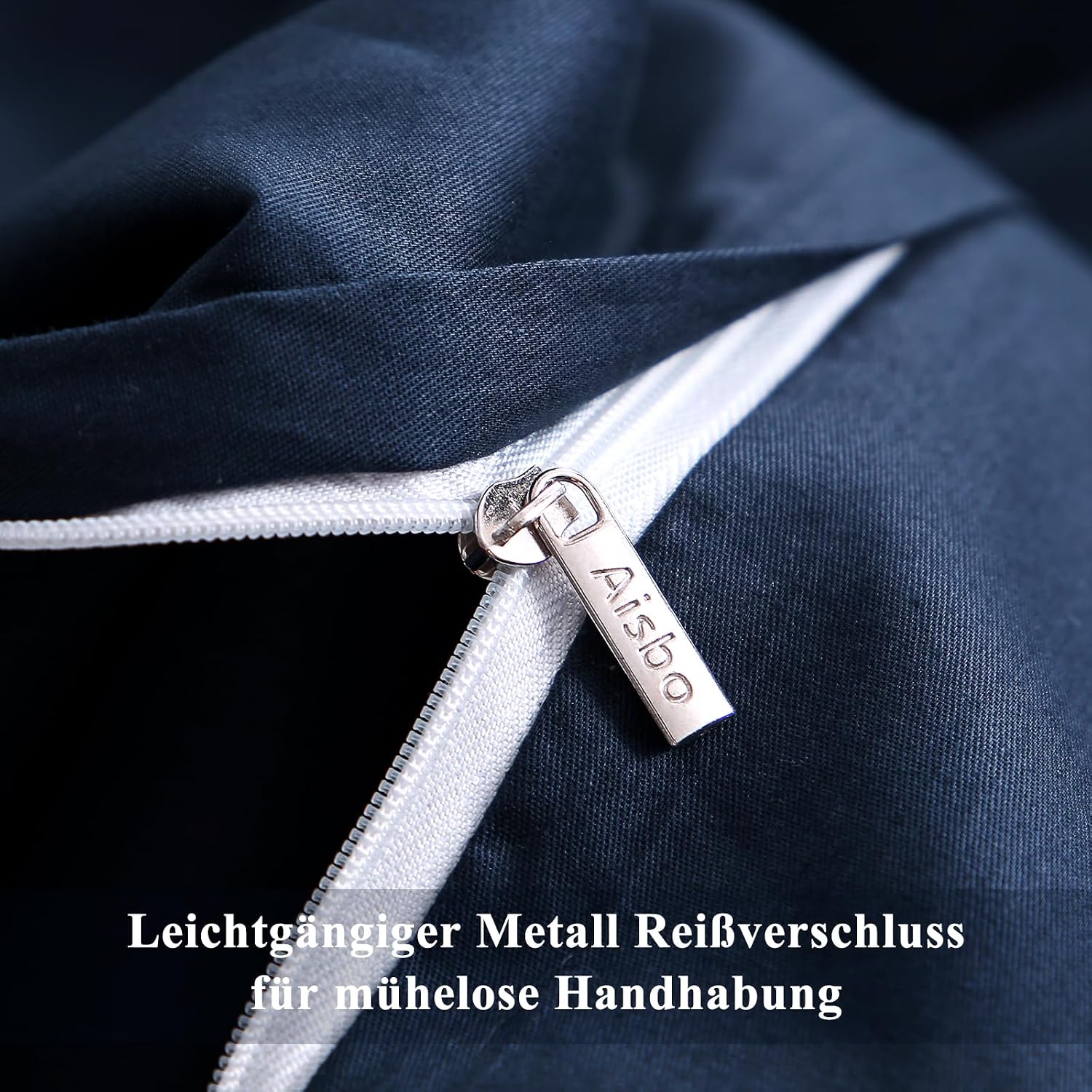 Thumbnail 5 de Aisbo Bettwäsche 135x200 Baumwolle 4teilig