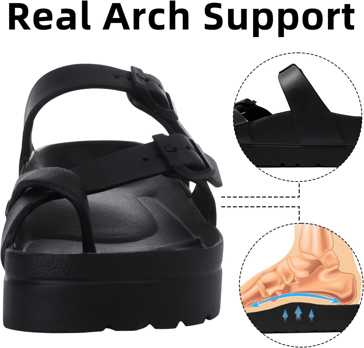 Thumbnail 3 de Goosecret Women's Platform Sandals with Arch Support