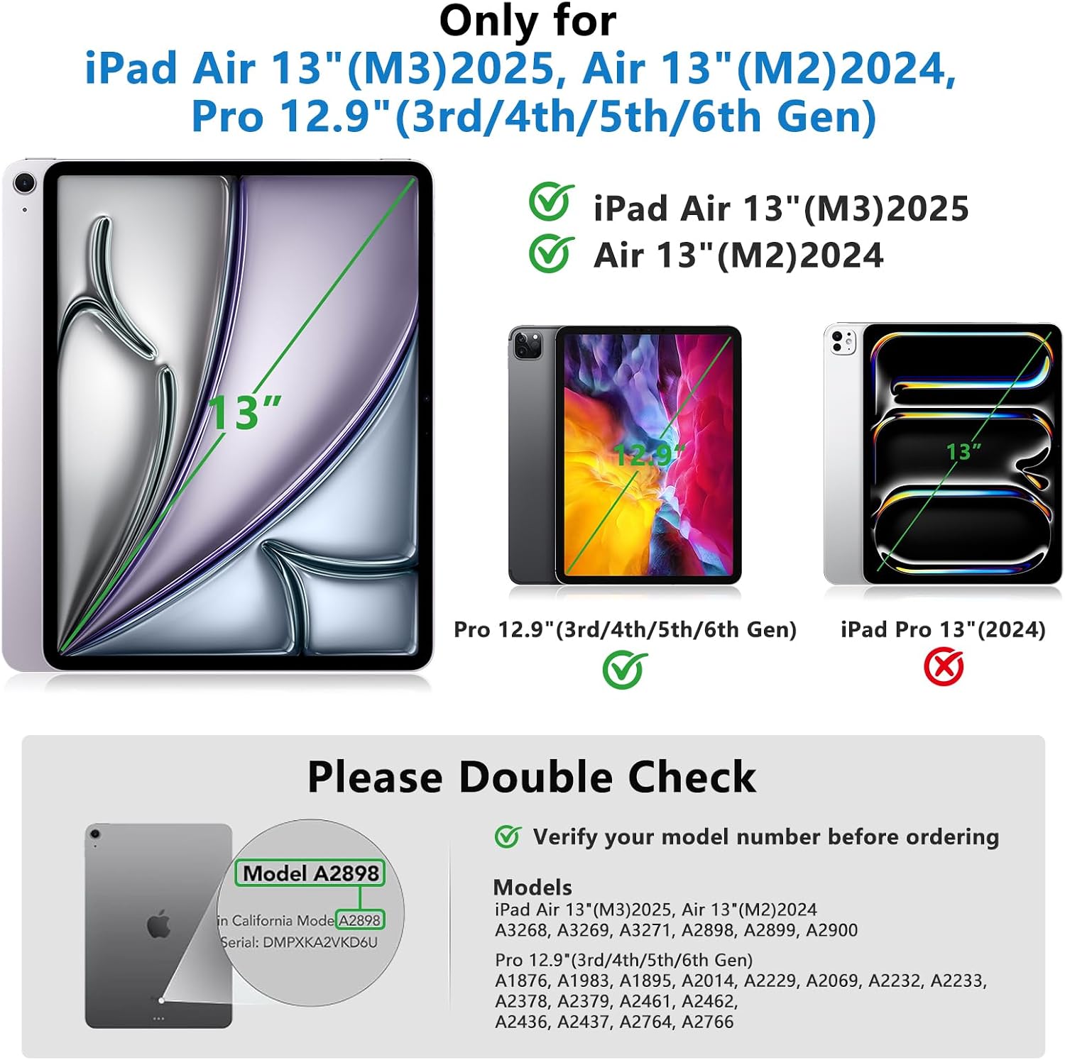 Detalle 2 de TQQ for iPad (A16) 11th Gen Keyboard Case 11"