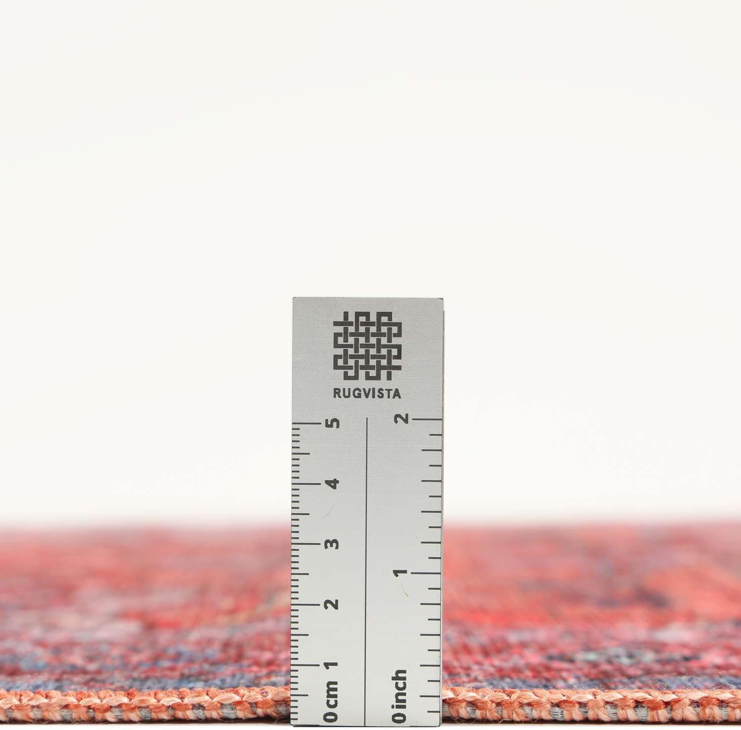 Detalle de RugVista Georgia Oriental Rug, 160 x 230 cm, Red and Blue, Low Pile