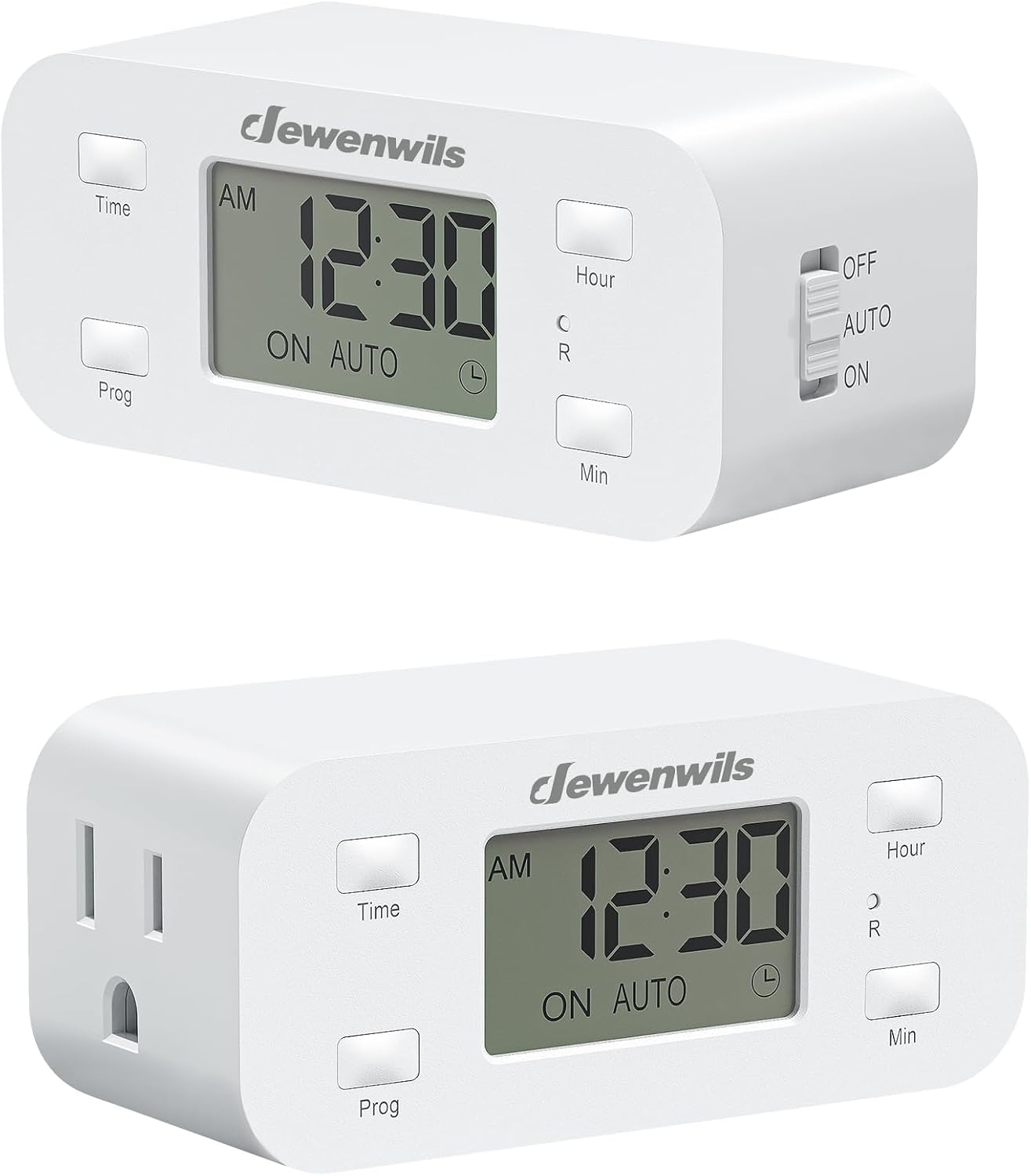 Detalle de DEWENWILS Indoor Timer Outlet 2-Pack