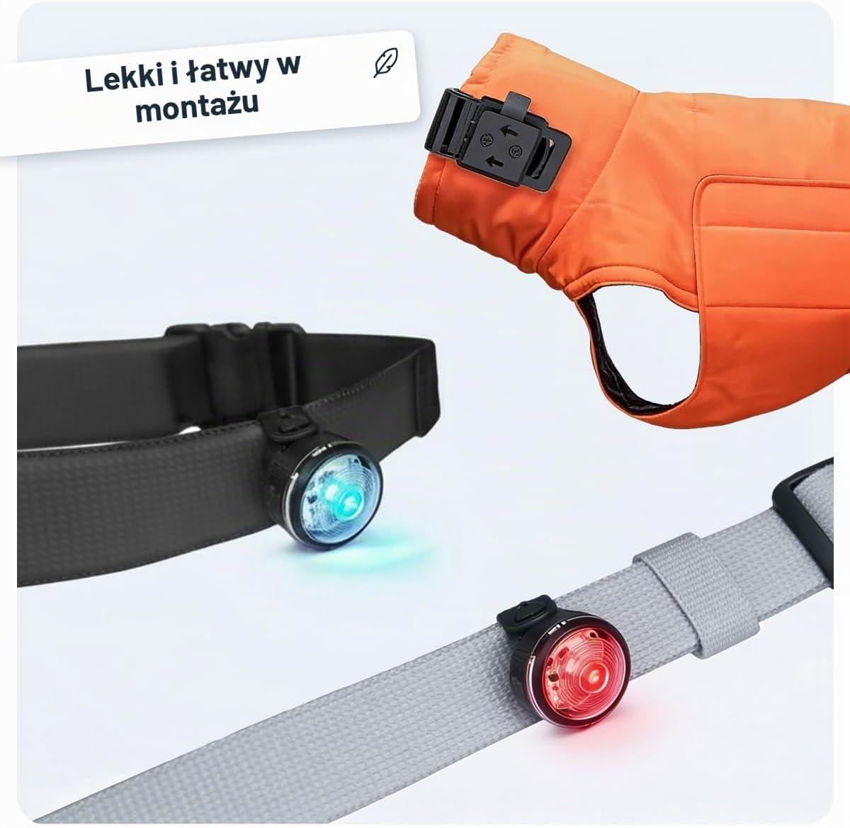 Thumbnail 6 de PAJ GPS, PAJ LIGHT MINI – zestaw 2 lampek LED dla psów i kotów, 7 kolorów