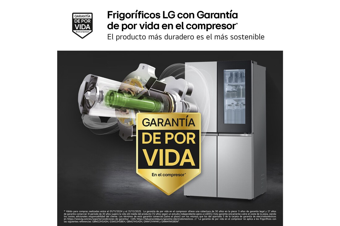 Thumbnail 2 de LG GMV960MBDE 666 L frigorífico americano