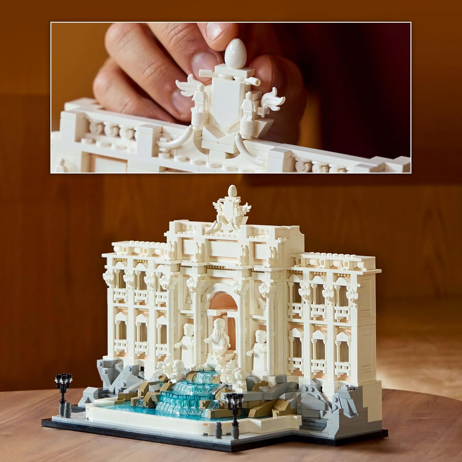 Thumbnail 6 de LEGO Architecture 21062 Fontana di Trevi - Maqueta para Adultos 🏛