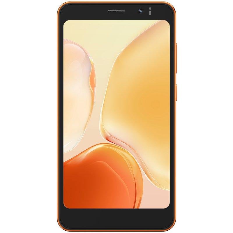Detalle 2 de OSCAL Flat 3C Mini 4G 3GB/32GB - smartphone compacto con batería extraíble (Naranja)