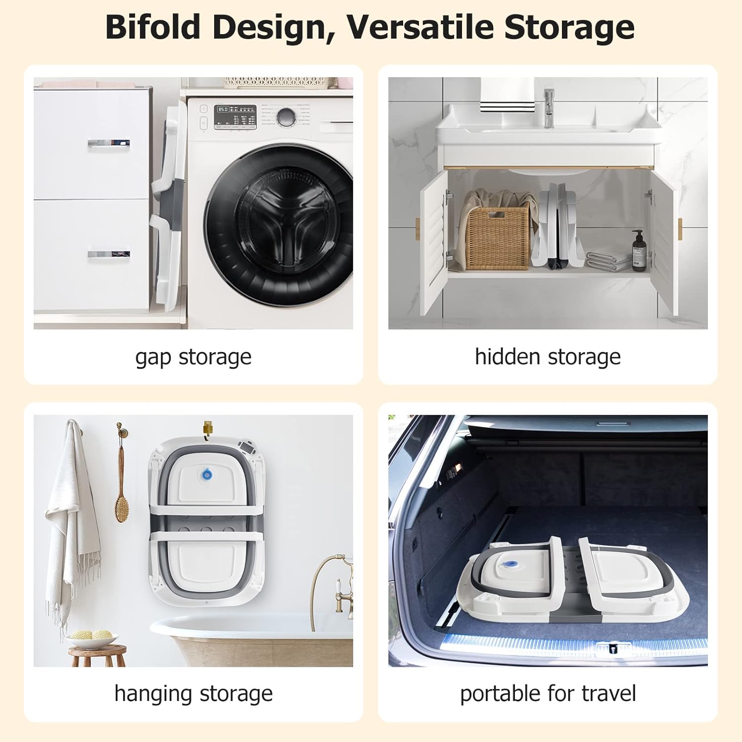 Thumbnail 2 de Foldable Baby Bath Tub 0–12 Months