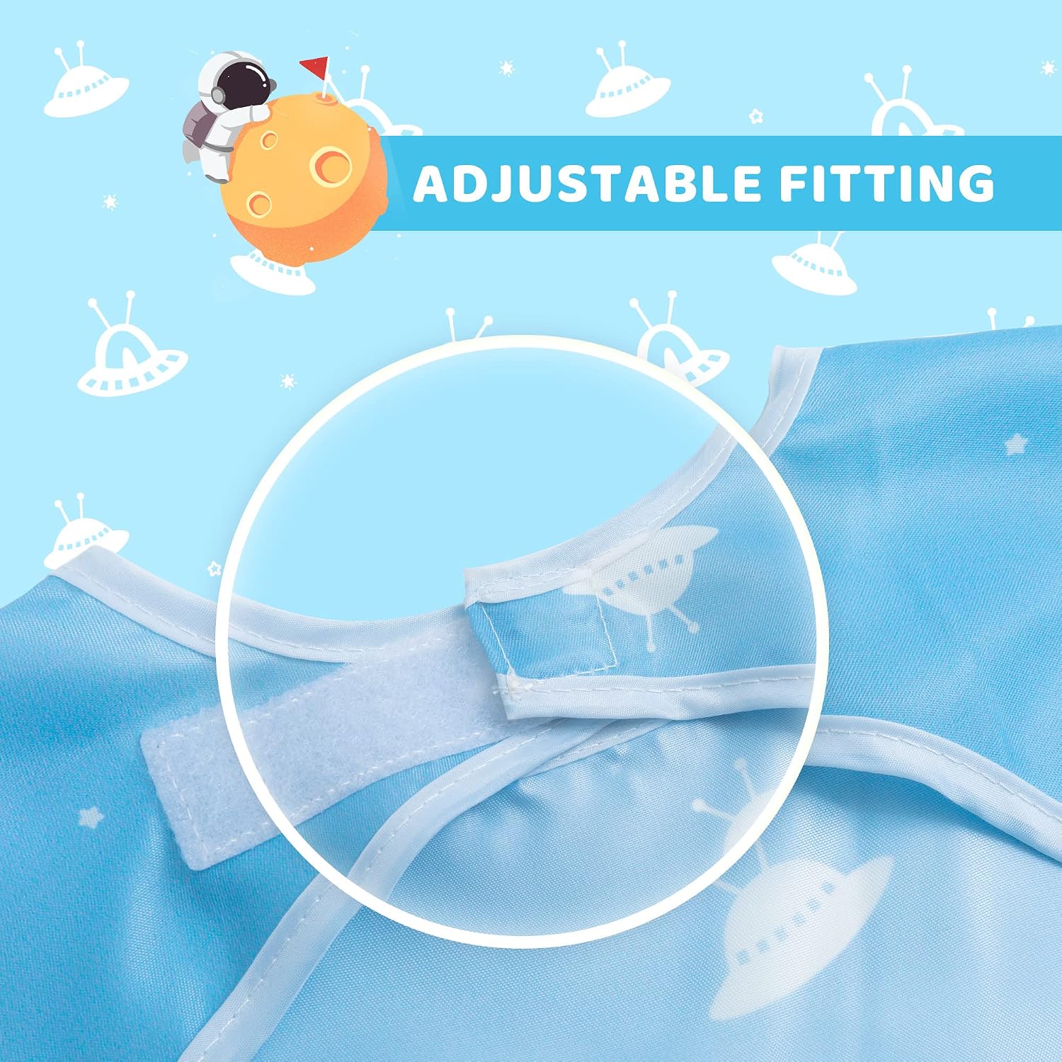 Thumbnail 3 de Little Dimsum Baby-Lätzchen mit Ärmeln, wasserdicht & abwaschbar – 2er-Set für 6–36 Monate