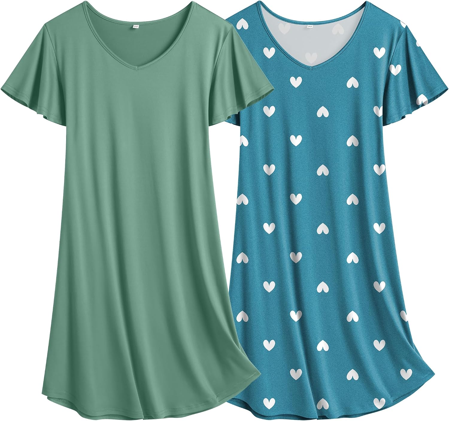 Thumbnail 5 de Ekouaer 2 Pack V-neck nightgown