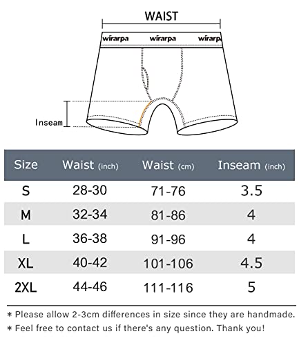 Thumbnail 4 de wirarpa Calzoncillos Hombre Boxer Algodón con Abertura — Pack 4, Negro, Talla XL