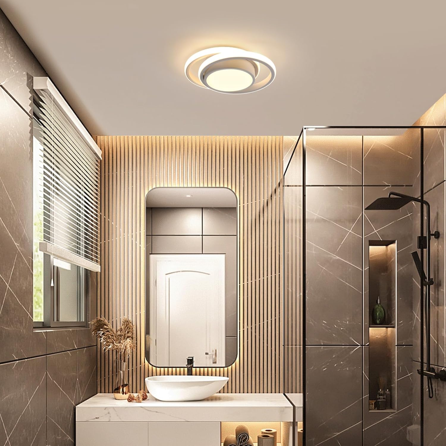 Thumbnail 8 de Comely Lámpara de Techo LED Redonda 32W 🌟 Estilo Moderno