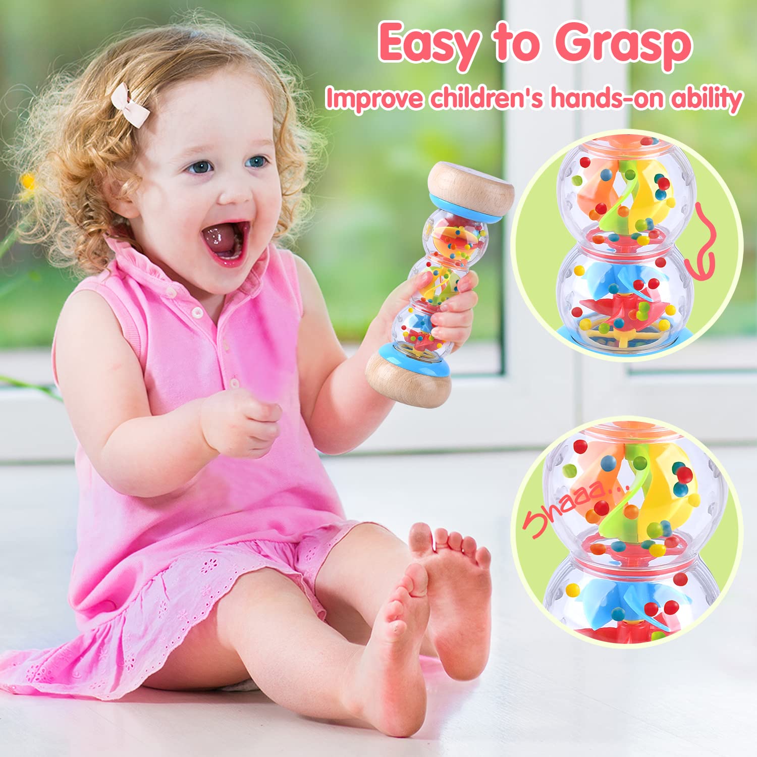 Detalle de PLAY Baby Rain Stick, 7-Inch