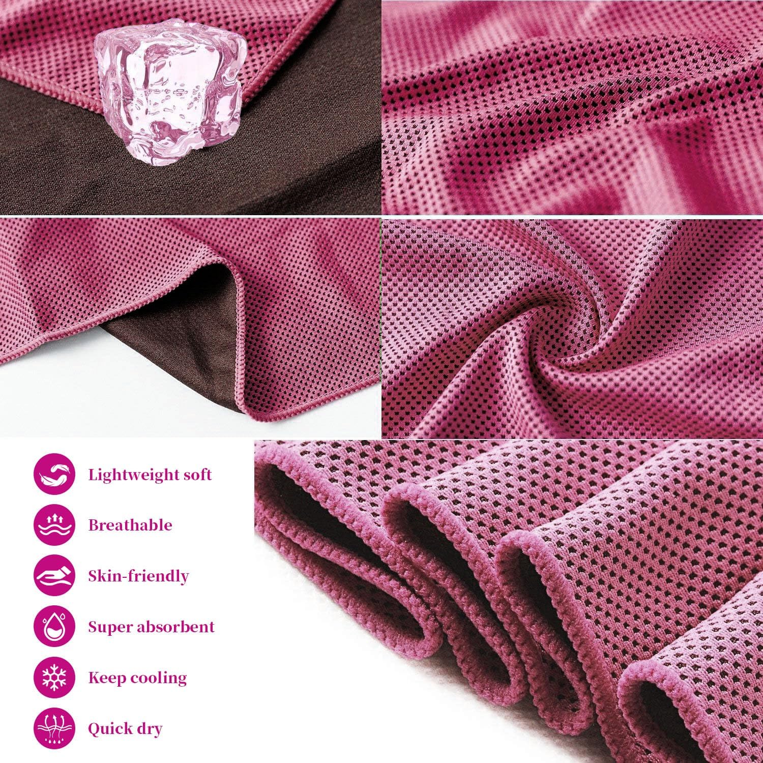 Detalle 2 de VAKKI Cooling Towel for Instant Cool