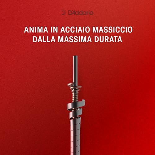 Detalle de D'Addario Prelude 4/4, tensione Media: Set di corde per violino affidabile per principianti e oltre