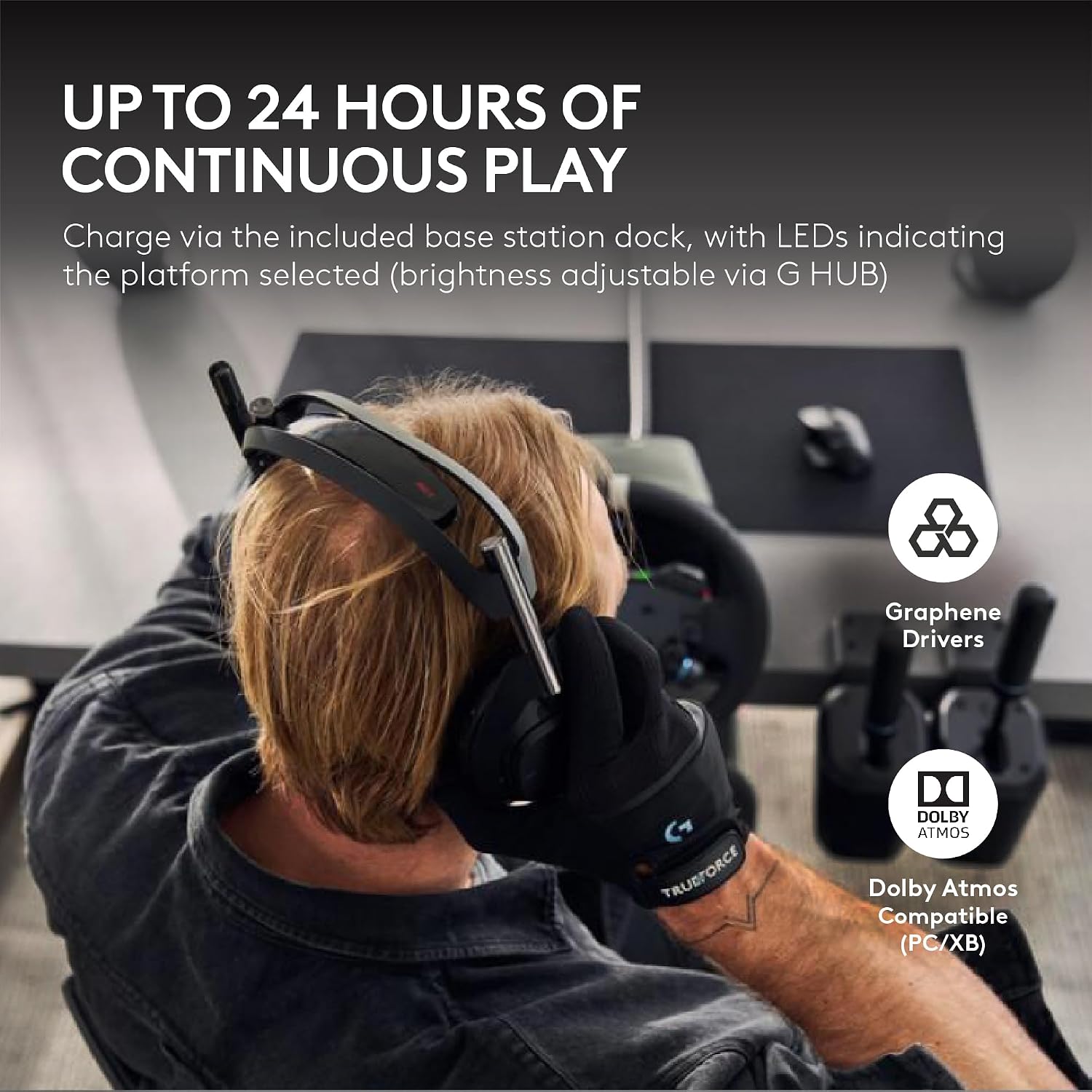 Thumbnail 5 de Logitech G Astro A50 X (939-002126) Wireless Gaming Headset with PLAYSYNC