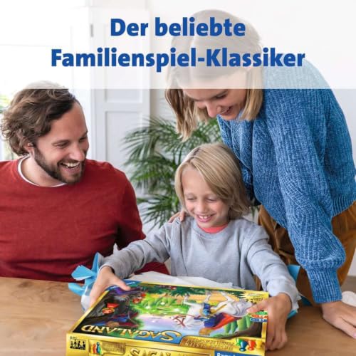 Detalle de Ravensburger Sagaland – Gesellschaftsspiel ab 6 Jahre (2–6 Spieler, 30–45 Min)