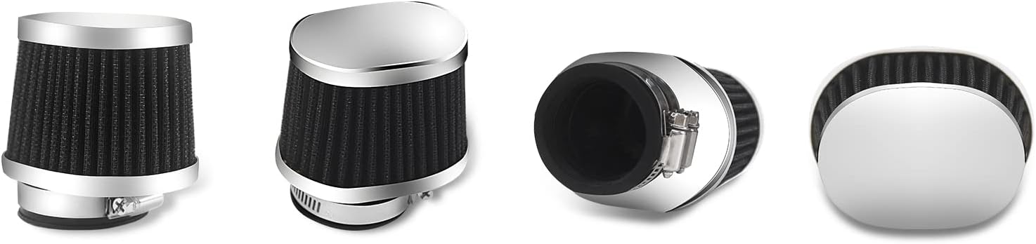 Detalle 1 de Motorcycle pod air filter 48mm, 49mm, 50mm