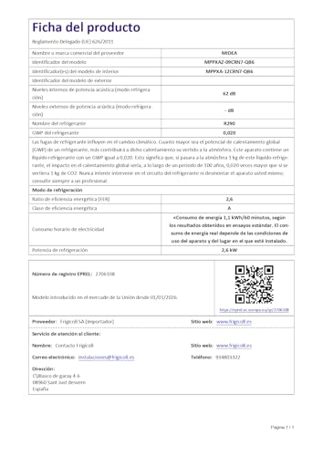 Thumbnail 14 de MIDEA Pingüino: Aire Acondicionado Portátil 4 en 1, 9,000 BTU (2250 Frigorías) con App y kit de ventana