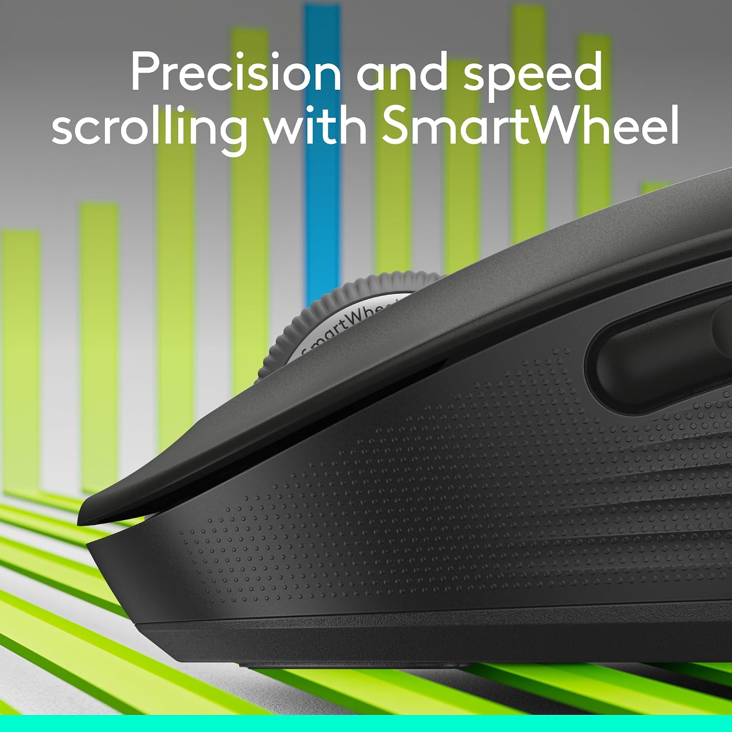 Detalle 2 de Logitech Signature M650 L (910-006265) Wireless Mouse, Large, SilentTouch