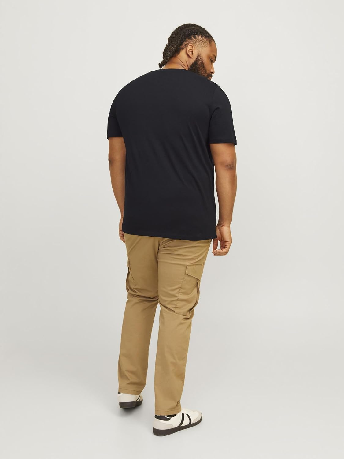 Detalle de Jack & Jones Herren Jjecorp Logo Tee Play Ss O-n Noos Pls T-Shirt (1er Pack)