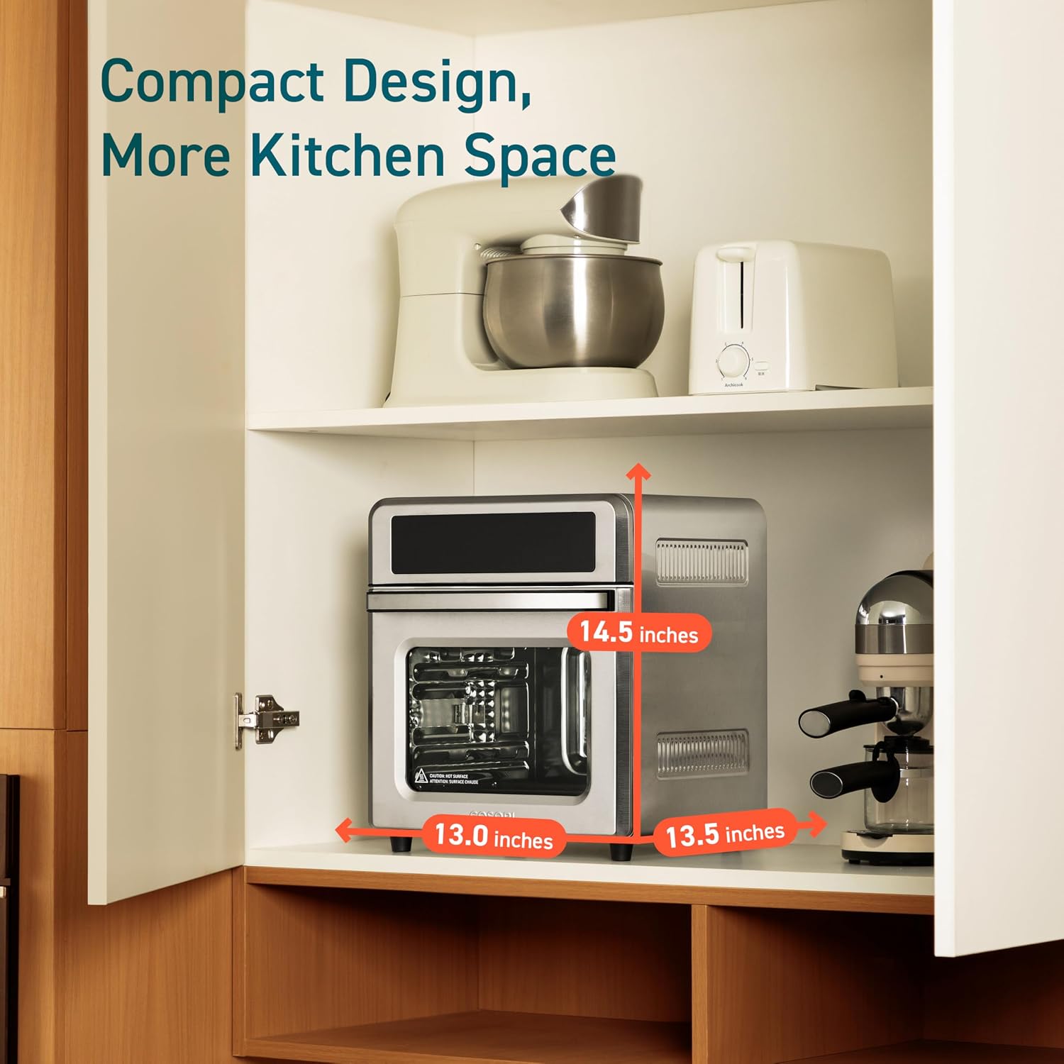 Thumbnail 3 de Cosori 11-in-1 Air Fryer Oven (13Qt) with Rotisserie, Toast, Bake, Roast and More