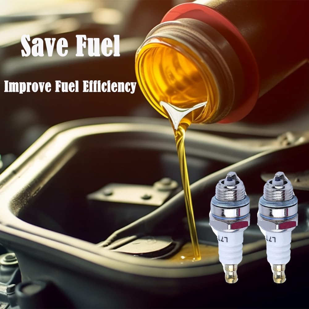 Thumbnail 3 de 2 PCS L7T Universal 2-Stroke Spark Plugs for Outdoor Power Tools