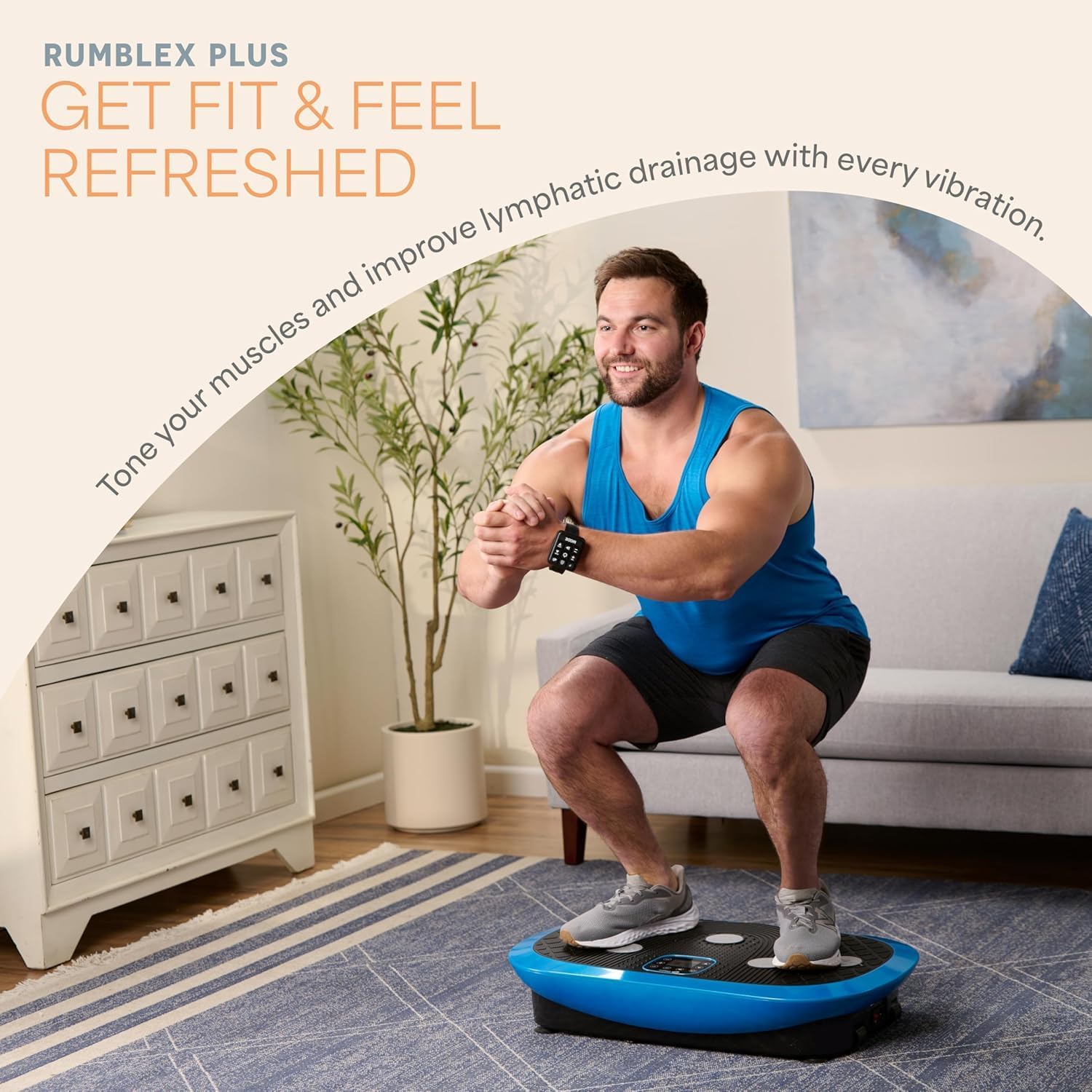Detalle de Lifepro Vibration Plate, Rumblex Plus