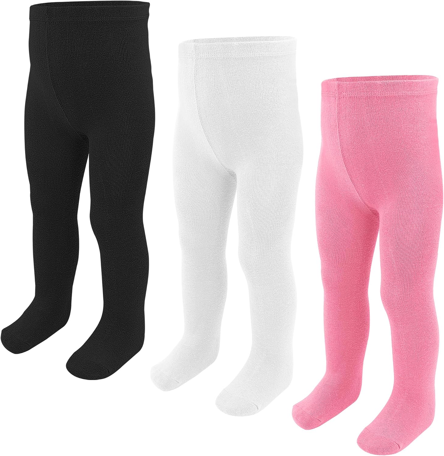 Imagen de SPTRAMLE Baby-Strumpfhosen Set (3 Paar) für Mädchen – Baumwolle, Größen 56–62 bis 74–92 en OfertitasTOP