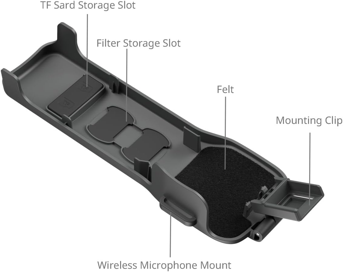 Thumbnail 2 de SmallRig Étui de protection rigide pour DJI Osmo Pocket 3 (5610) — rangement pour 2 filtres, 2 cartes TF et micro sans fil