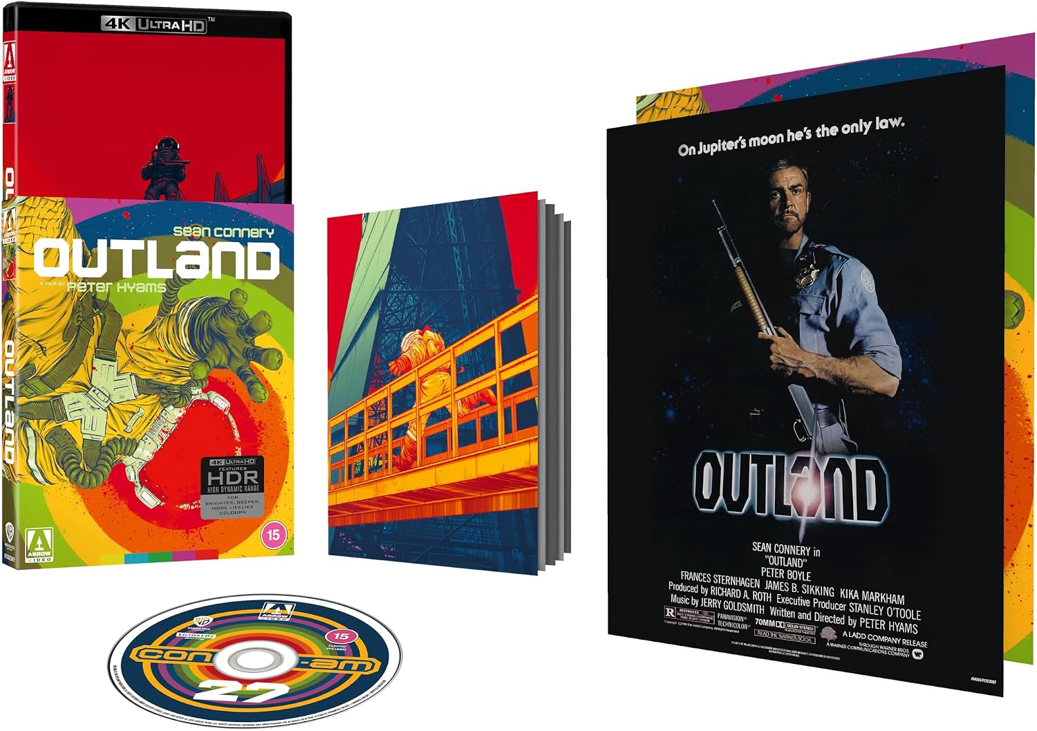 Detalle de Arrow Video Outland Limited Edition 4K UHD