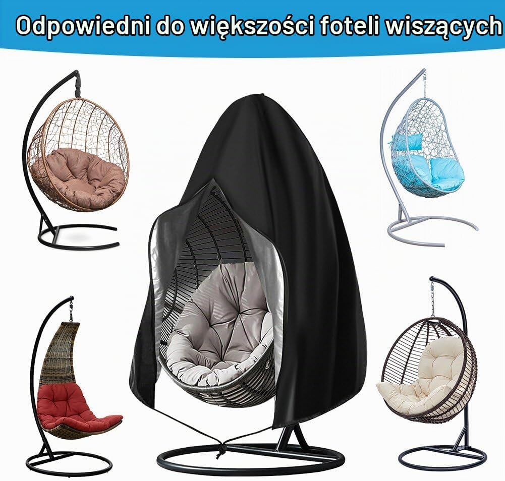 Detalle 2 de OFFCUP 115*190CM – pokrowiec na fotel wiszący 210D Oxford, wodoodporny