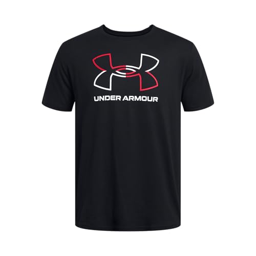 Detalle de Under Armour UA GL Foundation Update: Camiseta de manga corta para hombre (negro/rojo/blanco)