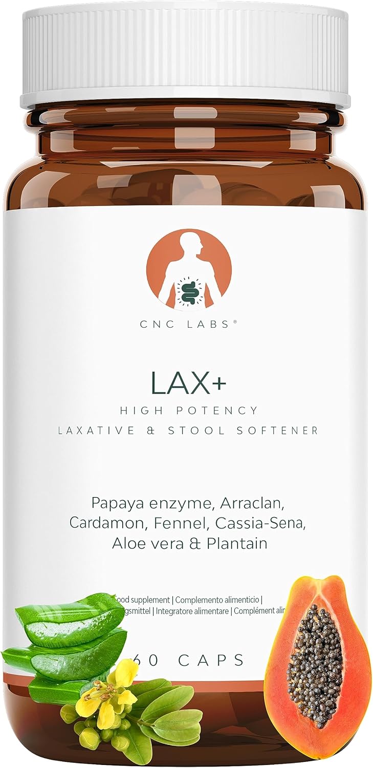 Detalle de Abführmittel schnell wirkend LAX+, Stuhlweichmacher, 100 Natürliche, Abführmittel bei Verstopfung stark, Lindert Verstopfung Papaya, Arraklan, Kardamom, Fenchel, Sena, Aloe & Pflanzen
Abführmittel schnell wirkend LAX+, Stuhlweich…