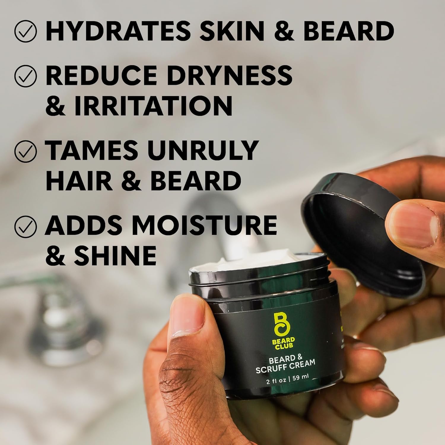Thumbnail 4 de The Beard Club Biotin Beard Cream — Moisturizing & Hydrating Shea Beard Butter