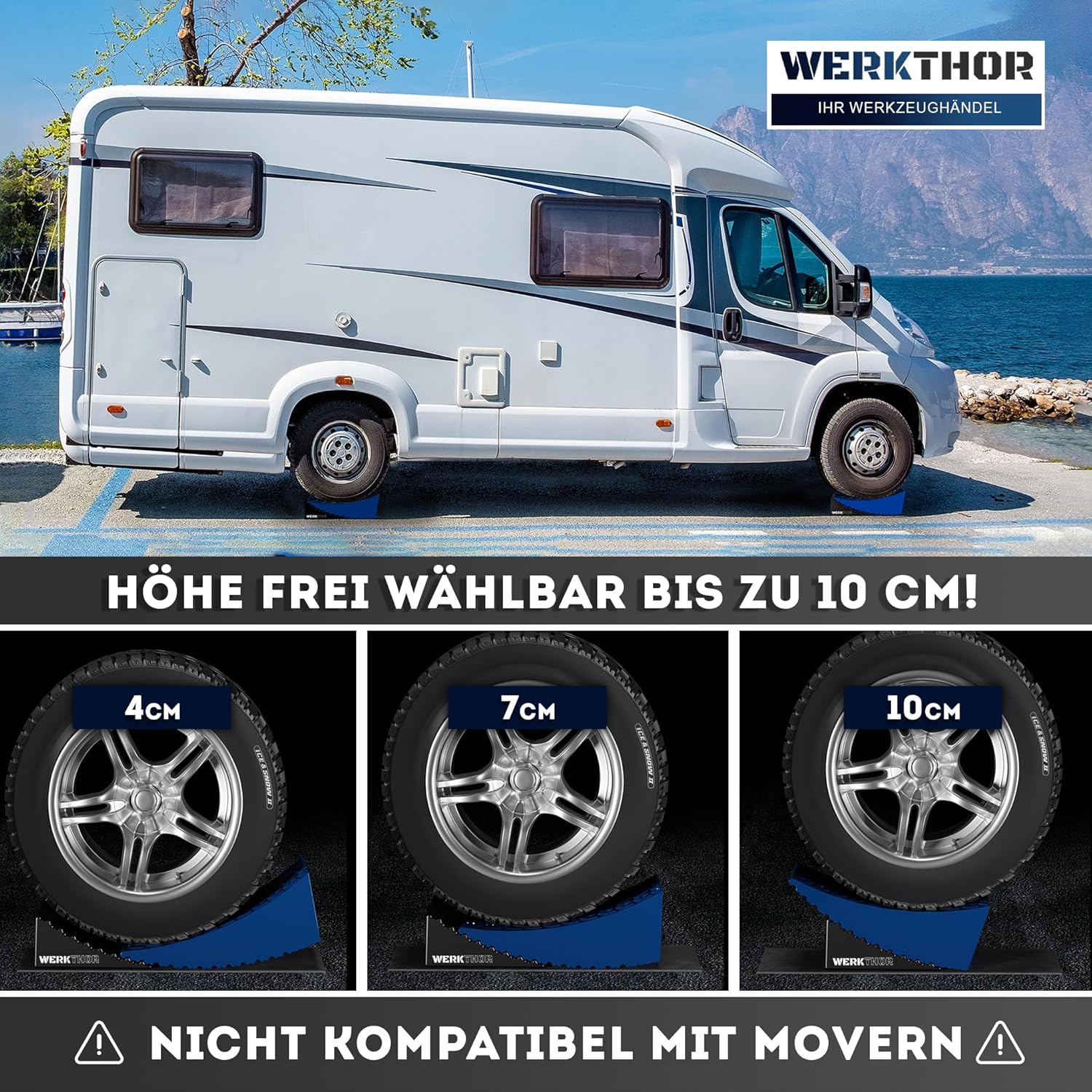 Thumbnail 2 de WERKTHOR Auffahrkeile 2er Set