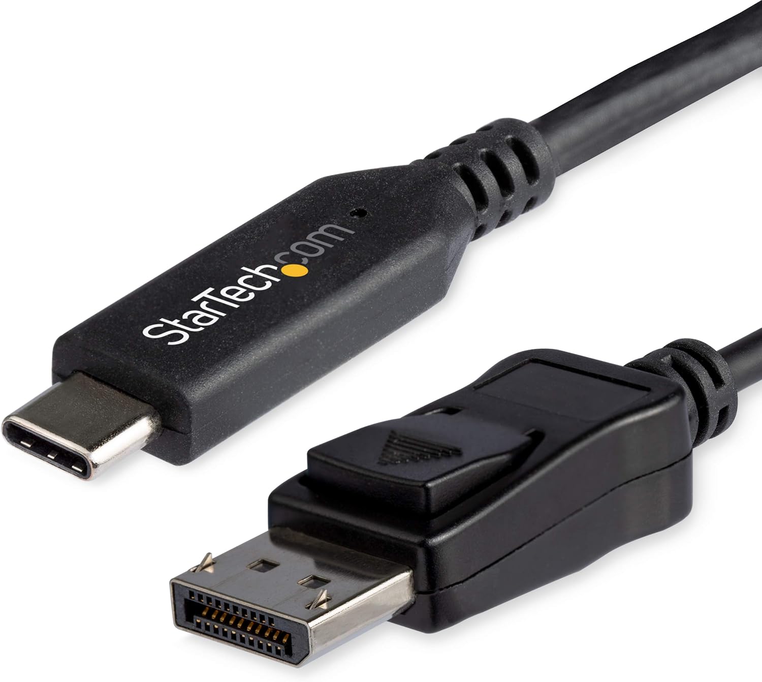 Detalle 1 de StarTech USB-C to DisplayPort 1.4 Cable (CDP2DP146B) – 6 ft / 1.8 m, 8K 60Hz, HDR, DSC, DP Alt Mode