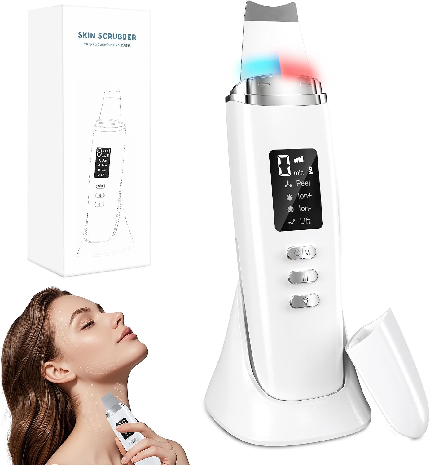 Detalle de Yeerain Skin Scrubber Ultraschall Porenreiniger