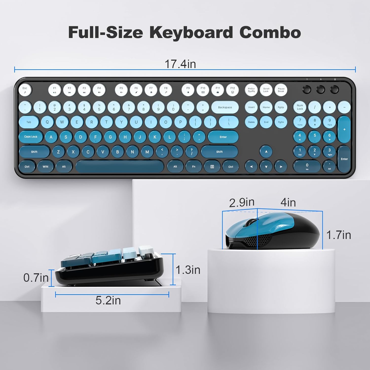 Thumbnail 6 de MOFII Wireless Keyboard and Mouse Combo 10m