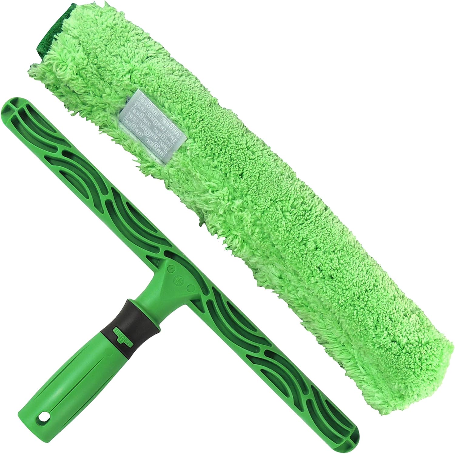 Detalle de UNGER 79021 StripWasher MicroStrip Window Washer Sleeve with ErgoTec T-bar handle (45 cm strip width)