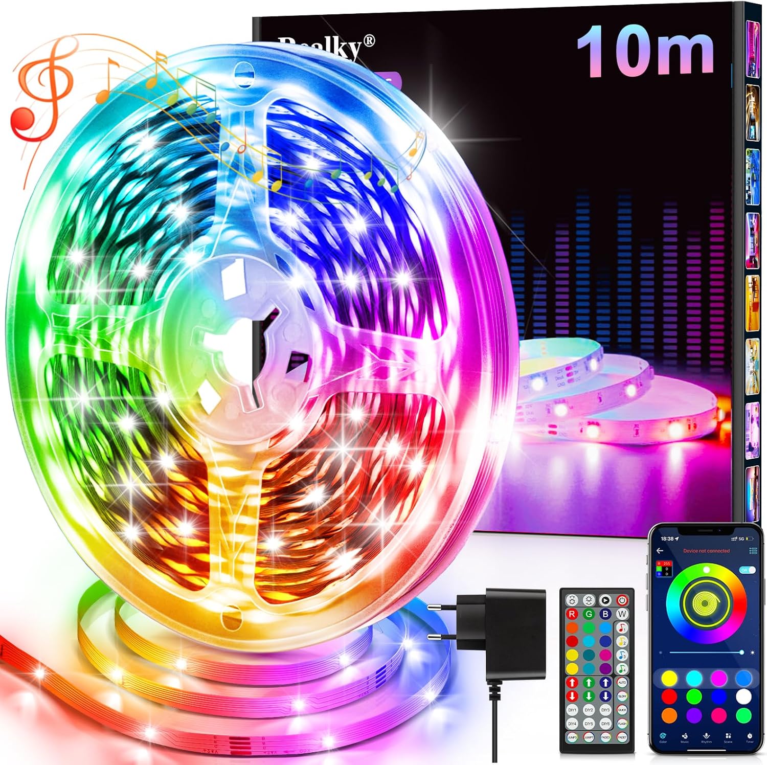 Tiras de Luces LED RGB 10 metros