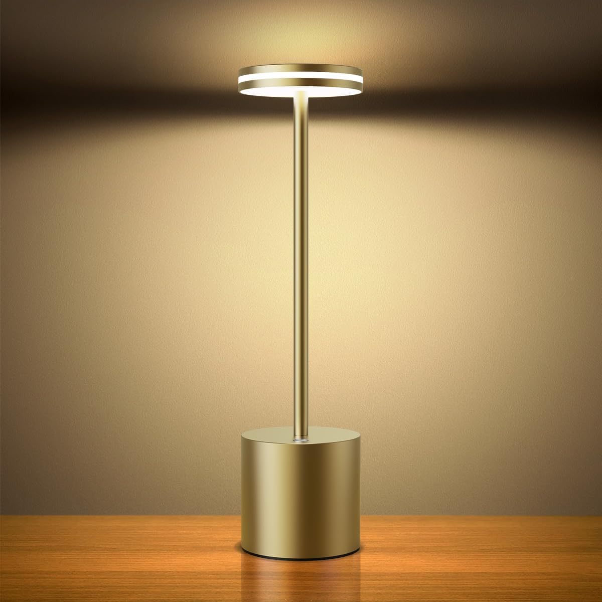 Detalle de Hapfish Lampara de Mesa LED Recargable 5000mAh