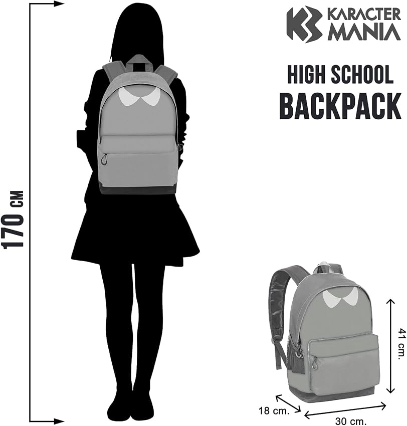 Thumbnail 4 de Wednesday Miércoles Uniform-Mochila HS FAN 2.0, negro