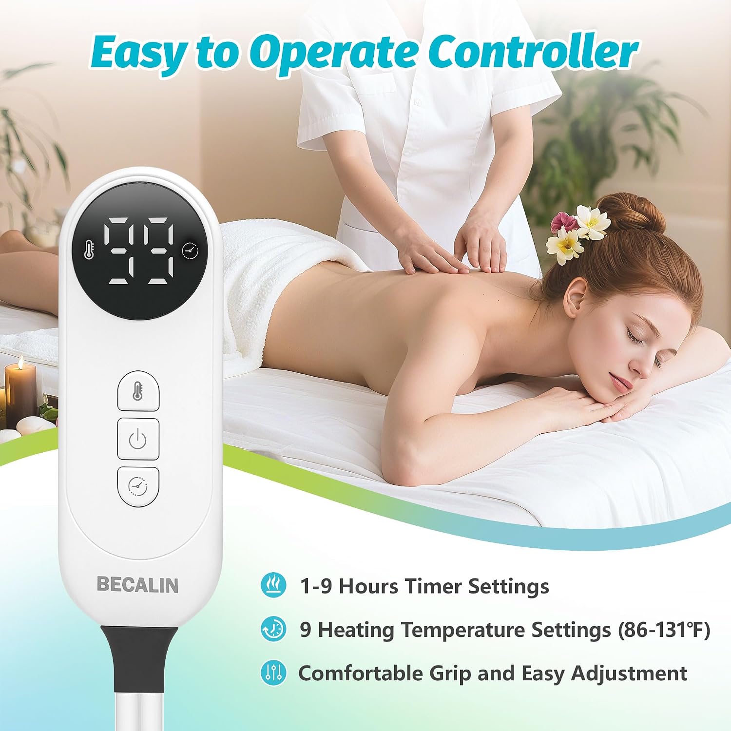 Detalle 2 de Massage Table Warmer 30" x 71"