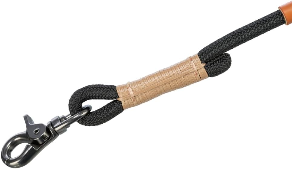 Detalle de TRIXIE BE NORDIC V-Leine S–M, 2,00 m, ø 8 mm – schwarz/sand
