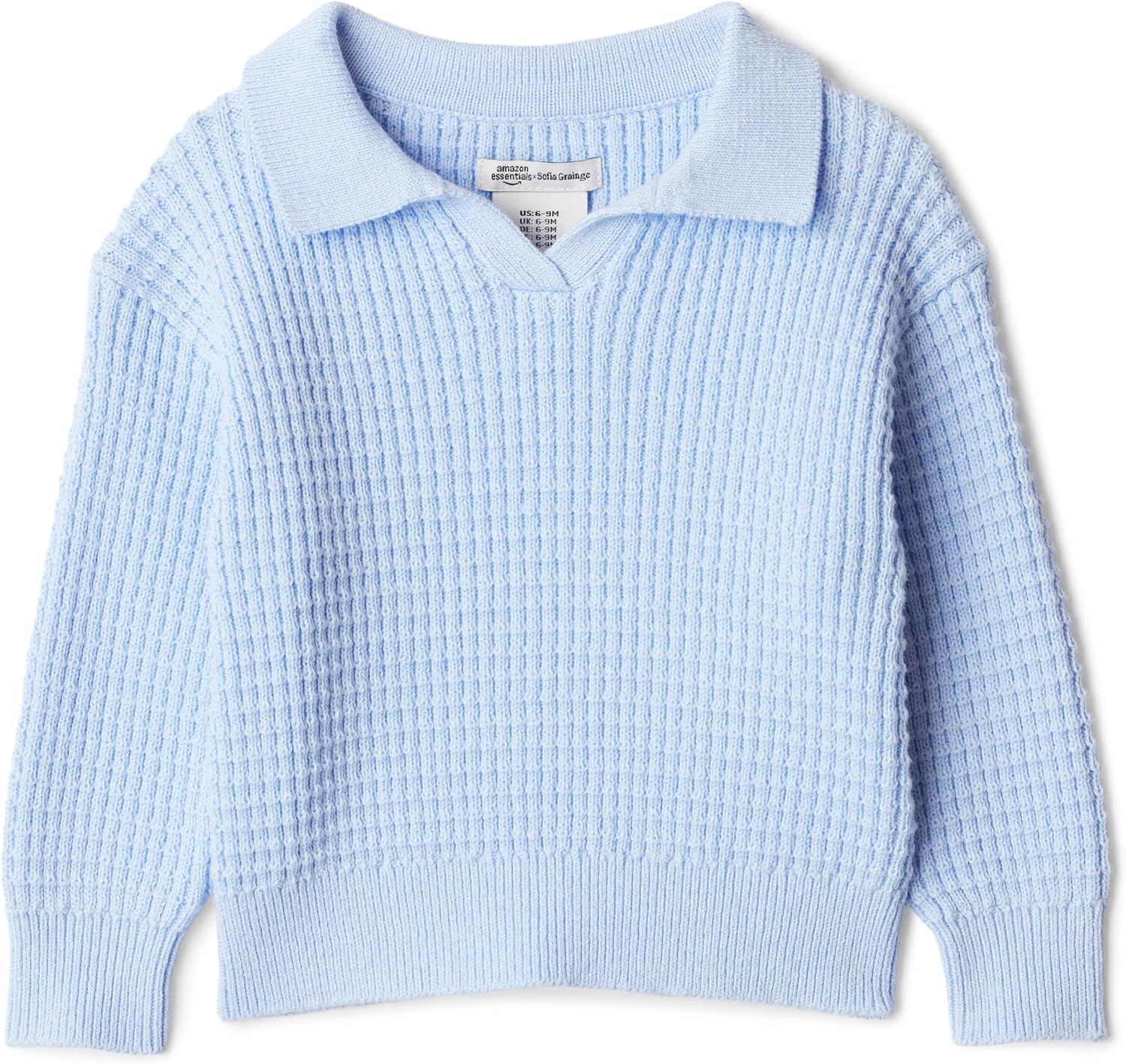 Detalle de Amazon Essentials x Sofia Grainge Set: maglie e canotte in cotone lavorato all’uncinetto, Mommy & Me
