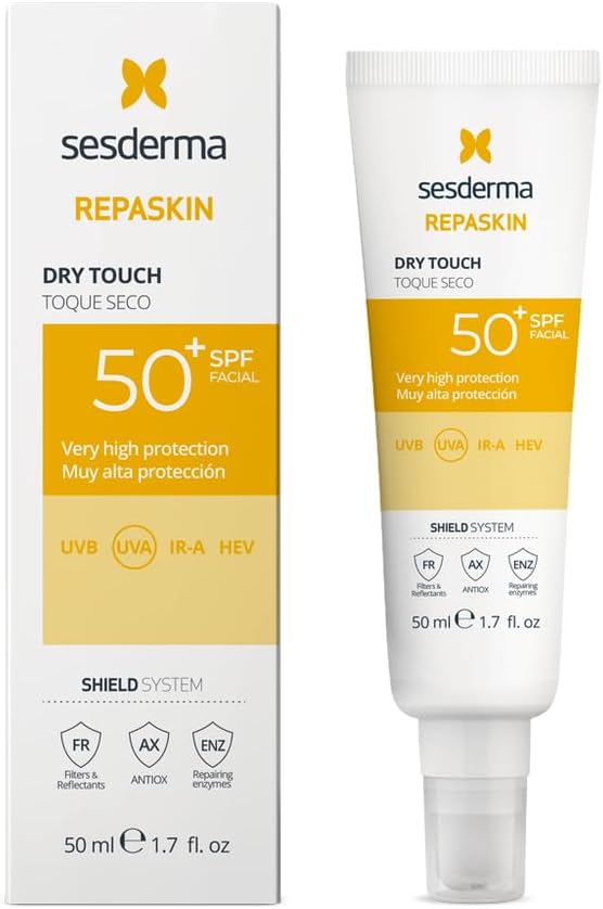 Detalle 2 de Sesderma Zonnebrandcrème SPF 50 Face Dry Touch, 50 ml