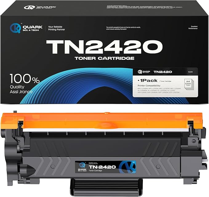 Detalle de Quark Tóner TN2420 Compatible para Brother MFC L2710DW